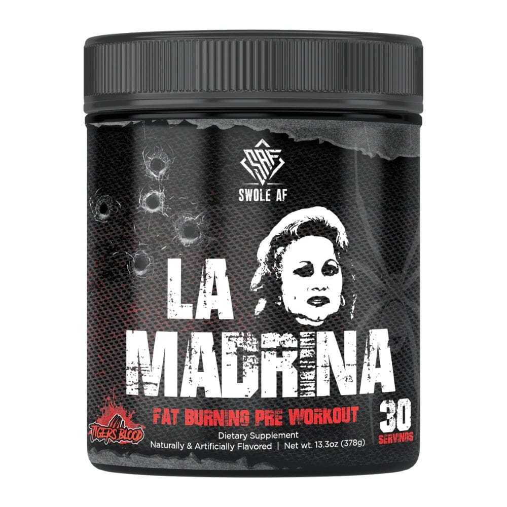Swole AF La Madrina 30 Servings Pre-Workouts Swole AF Tiger's Blood 