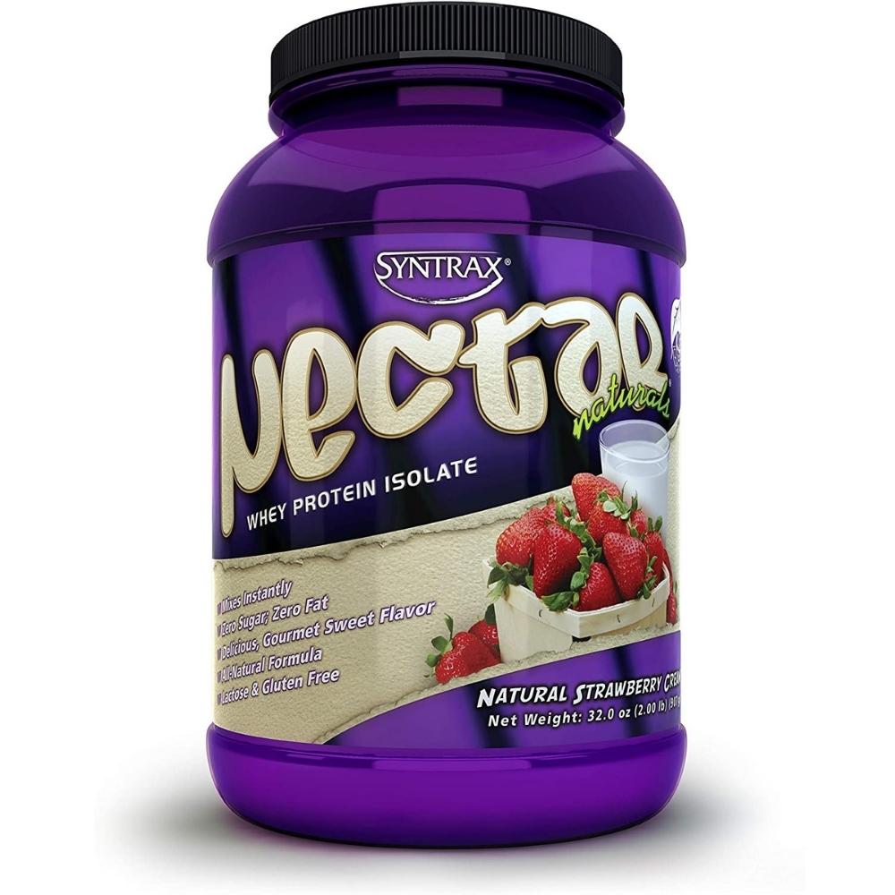 Syntrax Nectar Naturals 2 Lbs Protein Syntrax Strawberry Cream 