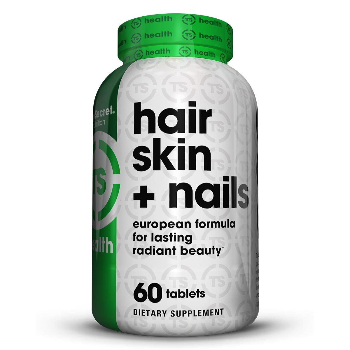 Top Secret Nutrition Hair Skin & Nails 60 Tabs TOP SECRET NUTRITION  (1059308470315)
