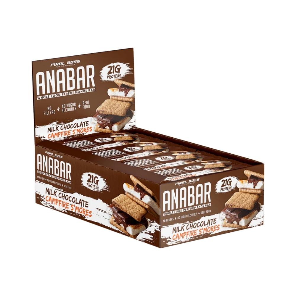 The Anabar 12/Pack Bars Anabar Milk Chocolate Campfire S'mores 