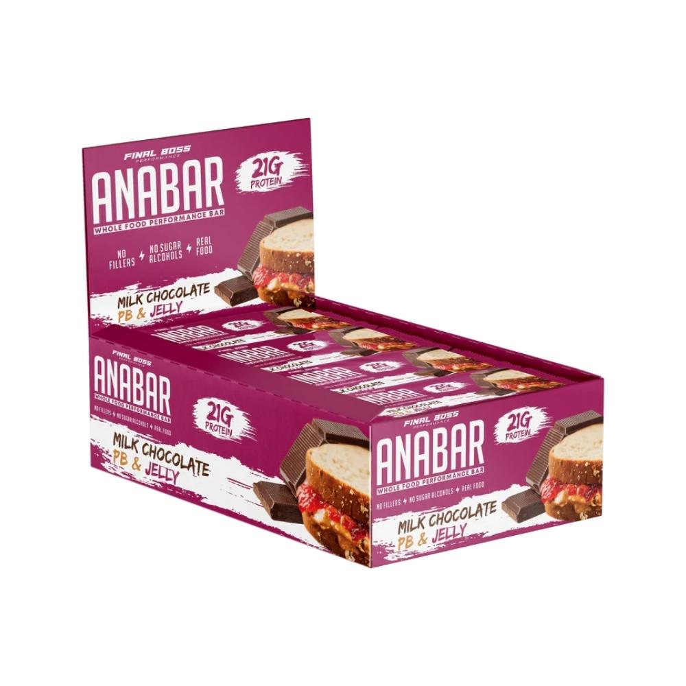 The Anabar 12/Pack Bars Anabar Milk Chocolate PB&J 