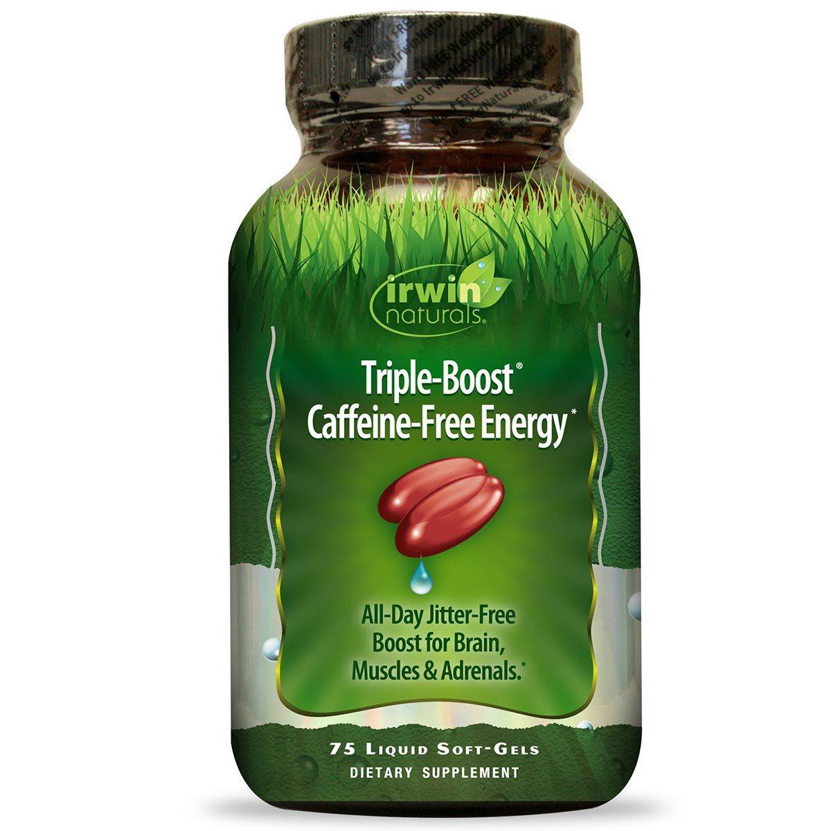 Irwin Naturals Triple-Boost 75 Liquid Soft Gels Diet/Energy Irwin Naturals  (1058017345579)