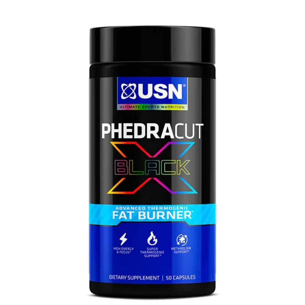 USN Phedracut Black X 50 Capsules Fat Burner USN 