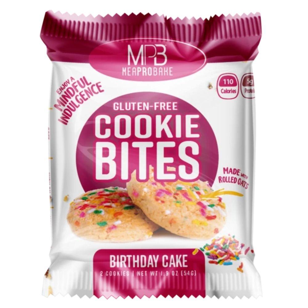 My Protein Bites (MPB) Cookie Bites 10/box Foods Juices MyProteinBites Birthday Cake  (4485029429313)