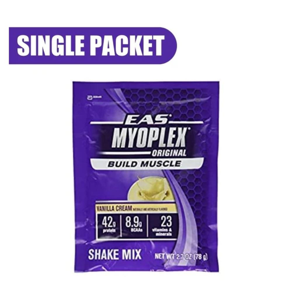 EAS Myoplex Packet Vanilla Individual Protein Powders EAS 