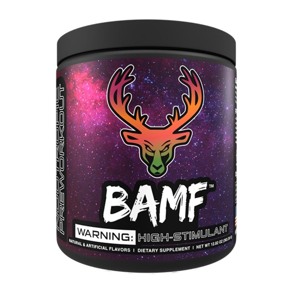 Bucked Up BAMF 30 Servings | Pre-Workout Formerly LIT AF Sports Performance Recovery Bucked Up Passion Orange Guava (POG) 