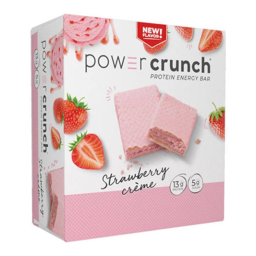 Bionutritional Research Group Power Crunch Wafers 12/Box Protein Bionutritional Research Group Strawberry Cream 
