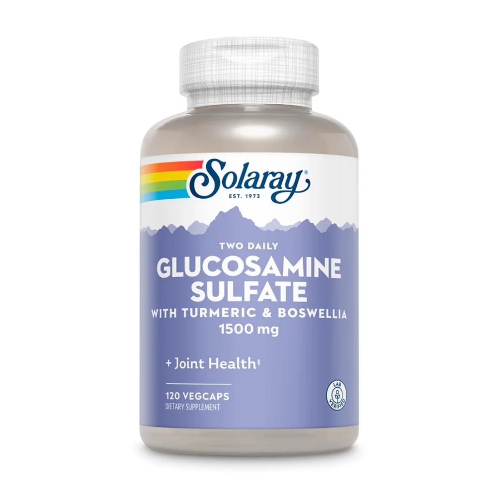 Solaray Glucosamine Sulfate 750mg 120 Capsules Joint Aids Solaray 