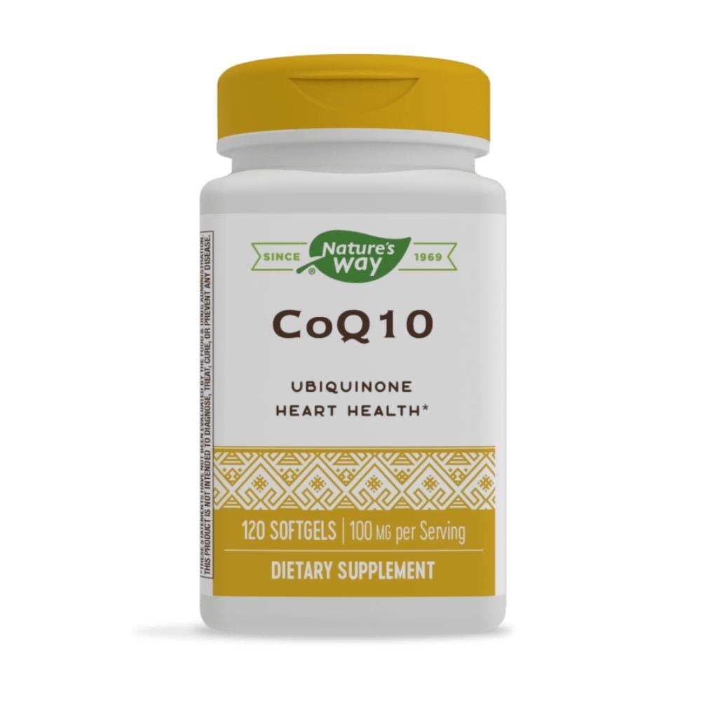 Nature's Way CoQ-10 100mg 120 Soft Gels Antioxidants / CoQ-10 Nature's Way 