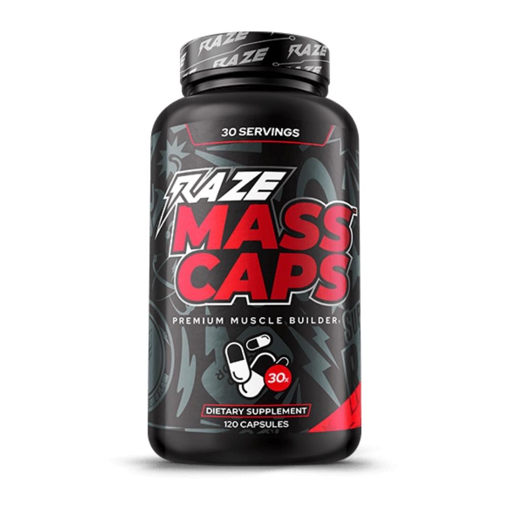 Raze Mass 120 Capsules Sports Performance Recovery REPP SPORTS 
