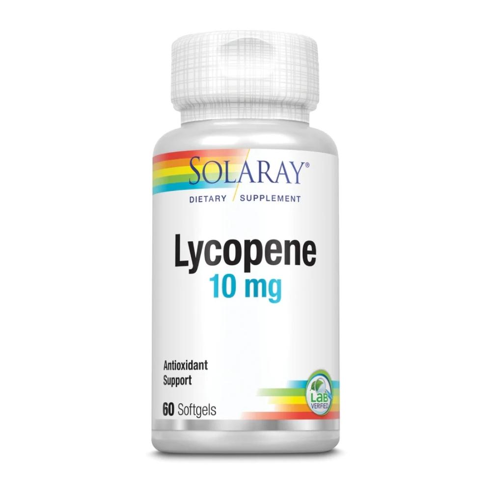 Solaray Lycopene 10mg 60 Softgels Antioxidants / CoQ-10 Solaray 