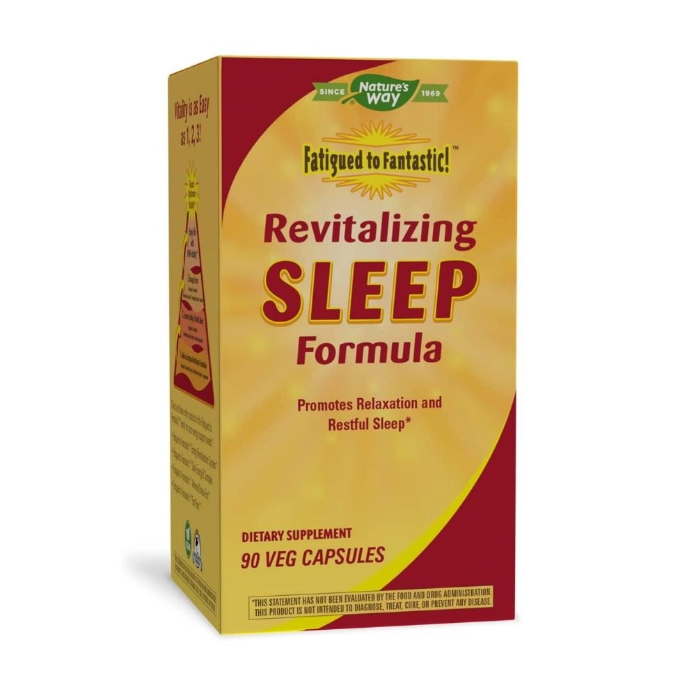 Nature's Way Fatigued to Fantastic Revitalizing Sleep Formula 90 Capsules Other Supplements Nature's Way 
