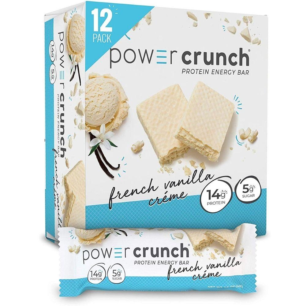 Power Crunch PRO 12 Pack Bars Power Crunch French Vanilla Creme 