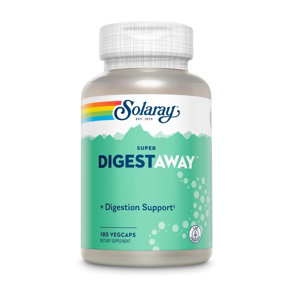 Solaray Super Digestaway 180 Capsules Digestive Health Solaray 
