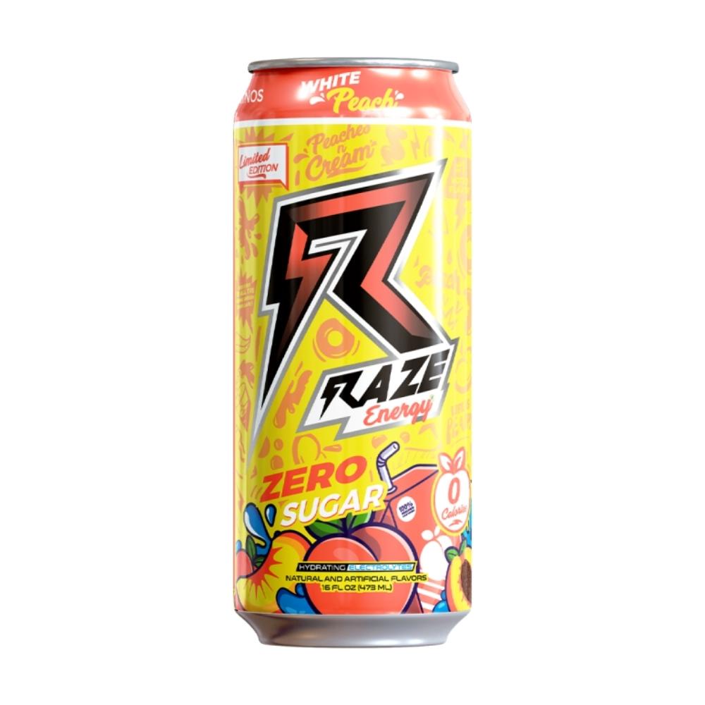 REPP Sports Raze Energy 12/Case Drinks REPP SPORTS White Peach 