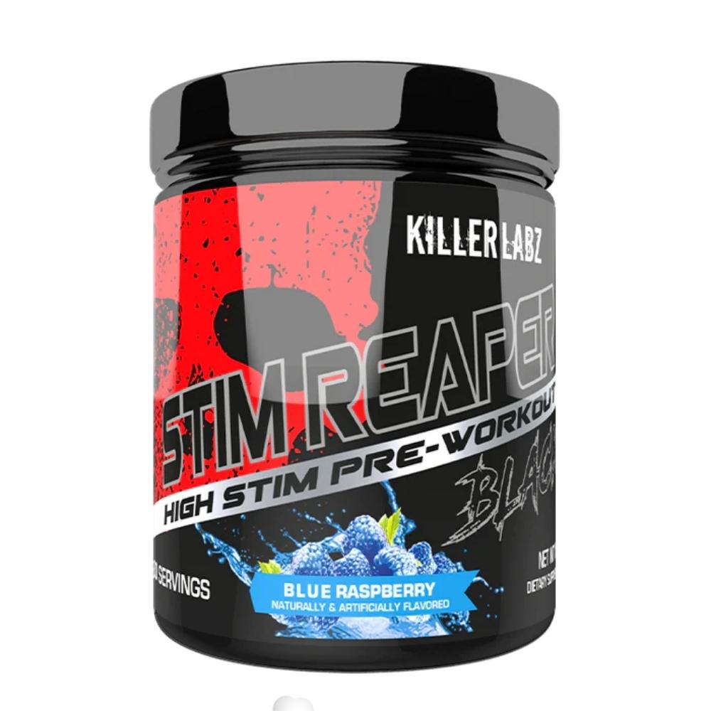 Killer Labz Stim Reaper Black Pre-workout Killer Labz BLUE RASPBERRY 
