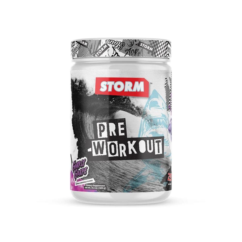Storm Pre 25 Servings Pre-Workouts Storm Lifestyles Gnarly Grape 
