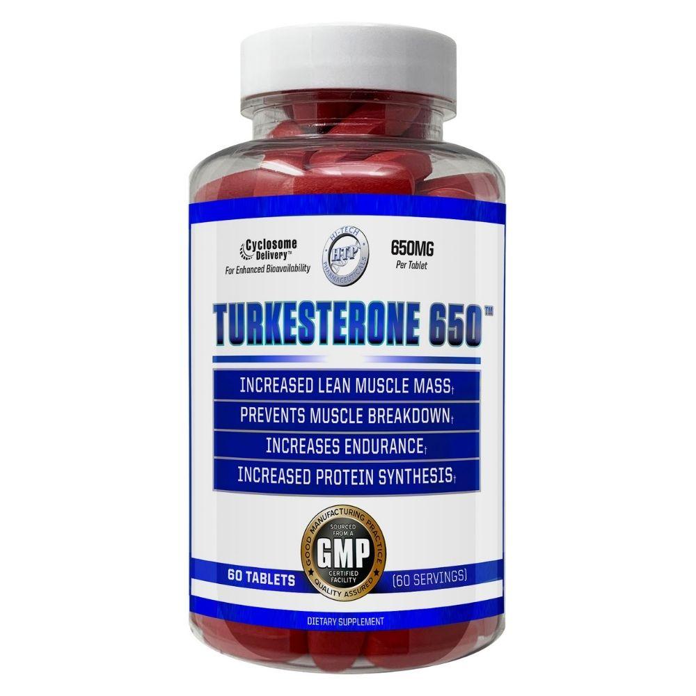 Hi Tech Turkesterone 650 60ct Herbs Hi-Tech Pharmaceuticals 