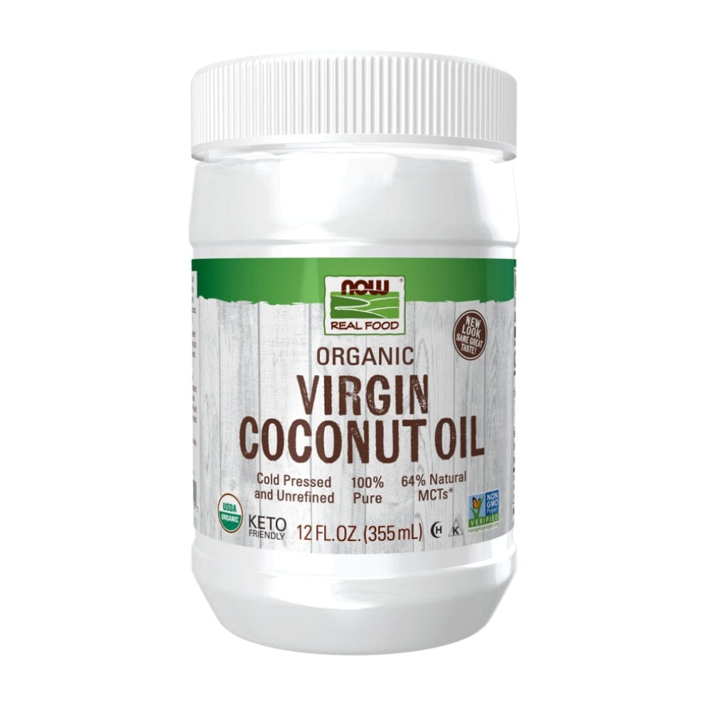Now Foods COCONUT OIL ORGANIC 12OZ Store Stock Only Now Foods 