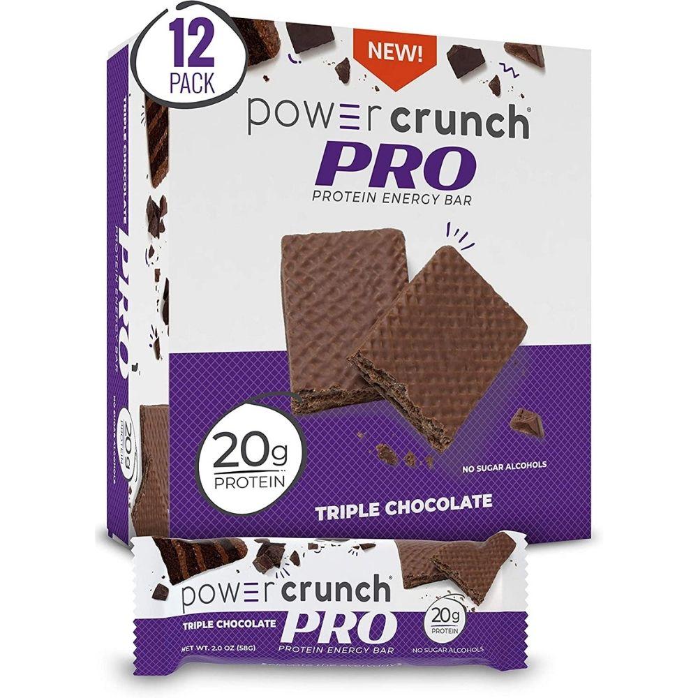 Power Crunch PRO 12 Pack Bars Power Crunch Triple Chocolate 