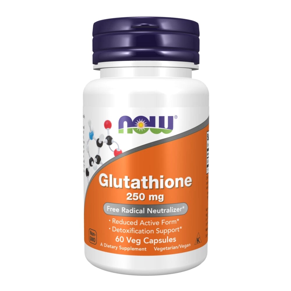 Now Foods GLUTATHIONE 250mg 60 Vege Capsules Store Stock Only Now Foods 