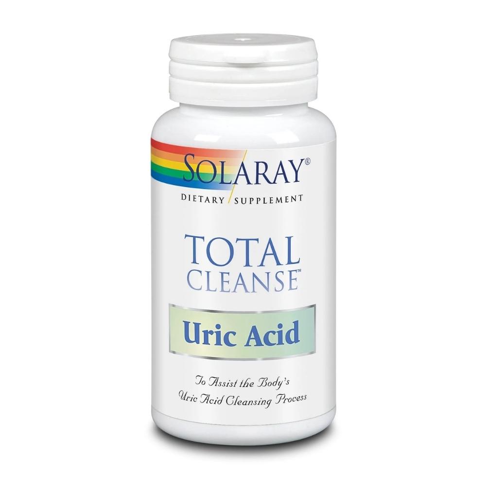 Solaray Total Cleanse Uric Acid 60 Vege Capsules Digestive Health Solaray 