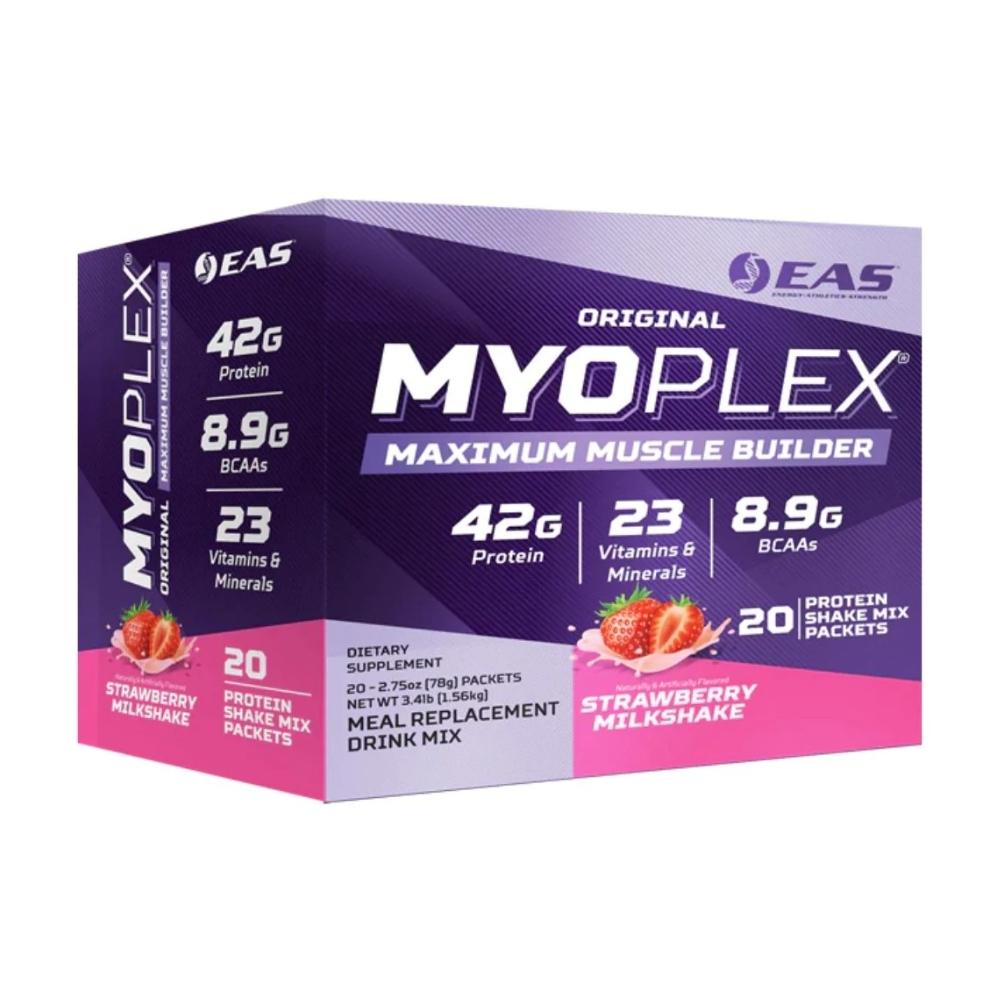 EAS Myoplex 20 Packets Protein Powders EAS Strawberry 