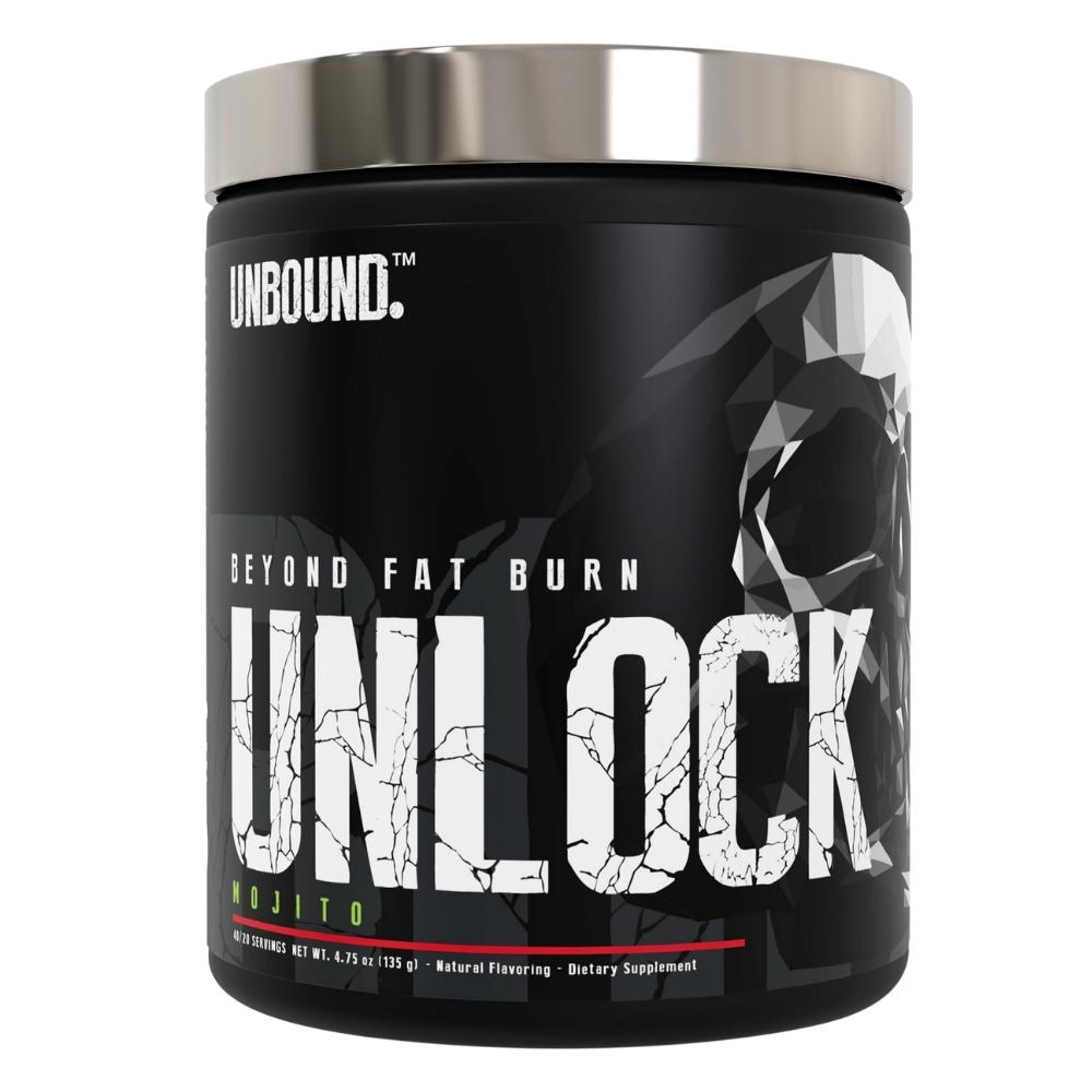 Unbound Unlock 20 Servings Fat Burner Unbound Mojito 