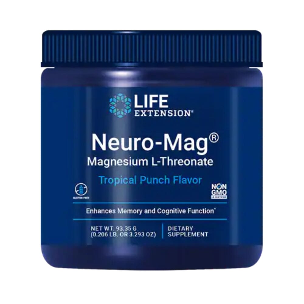 Life Extension Neuro-Mag Magnesium L-Threonate 30 Servings Vitamins & Minerals Life Extension 