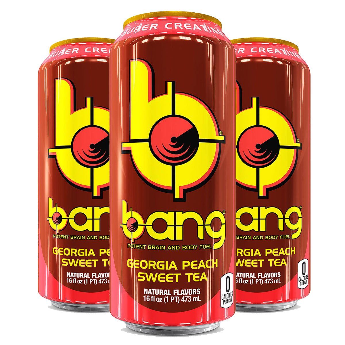 VPX Bang RTD 12/Case Diet/Energy VPX Peach Tea  (1058943205419)