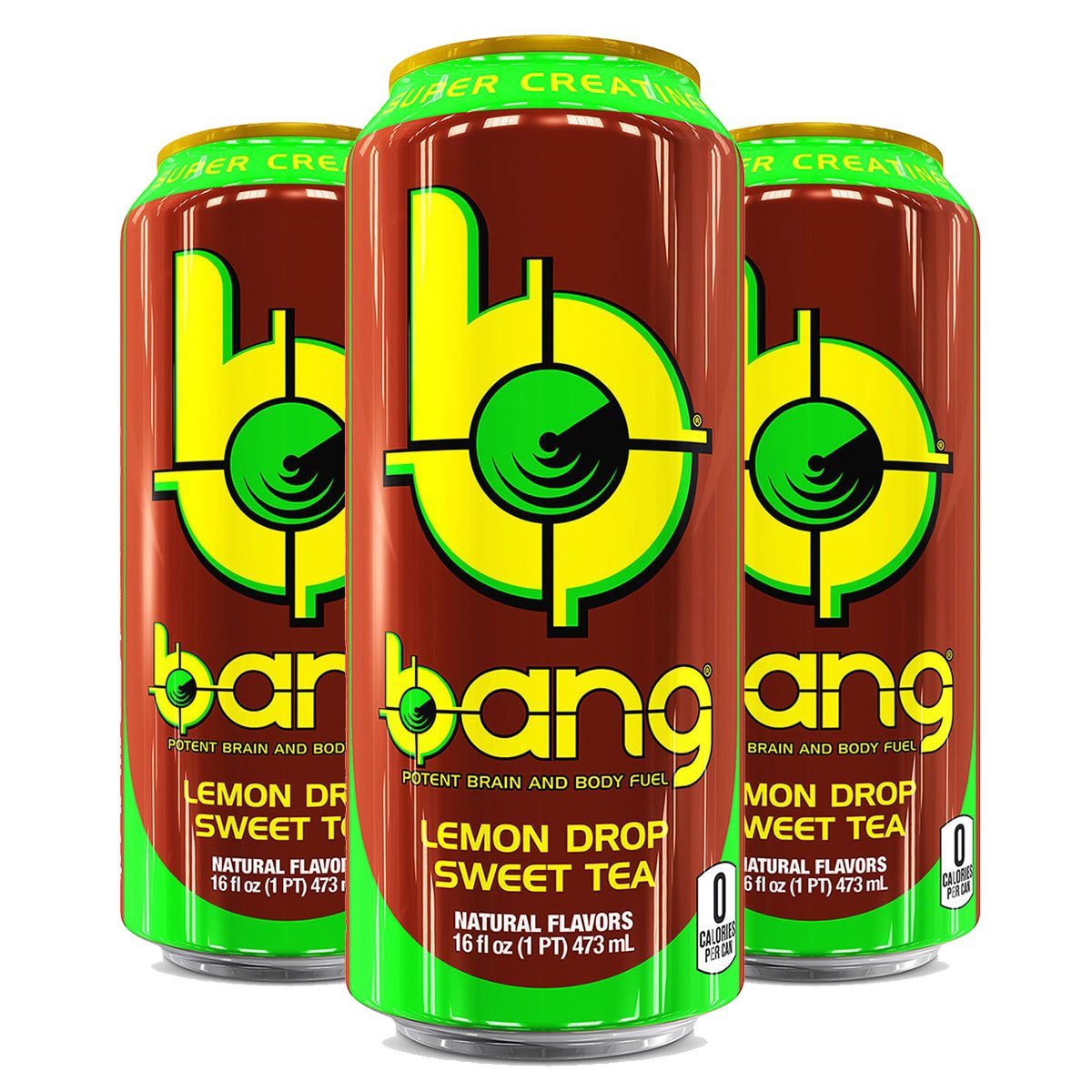 VPX Bang RTD 12/Case Diet/Energy VPX Lemon Tea  (1058943205419)