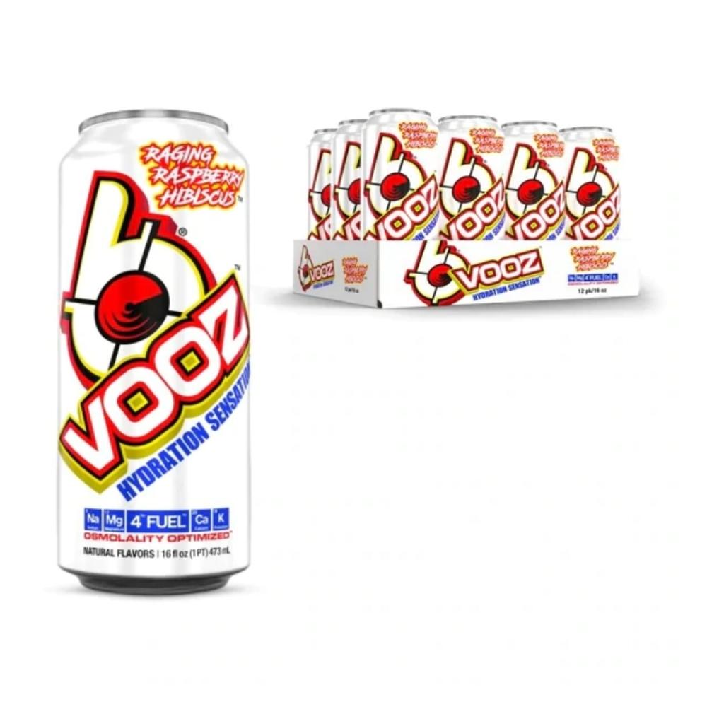 VPX Bang VOOZ 12/case Drinks VPX Raging Raspberry Hibiscus 