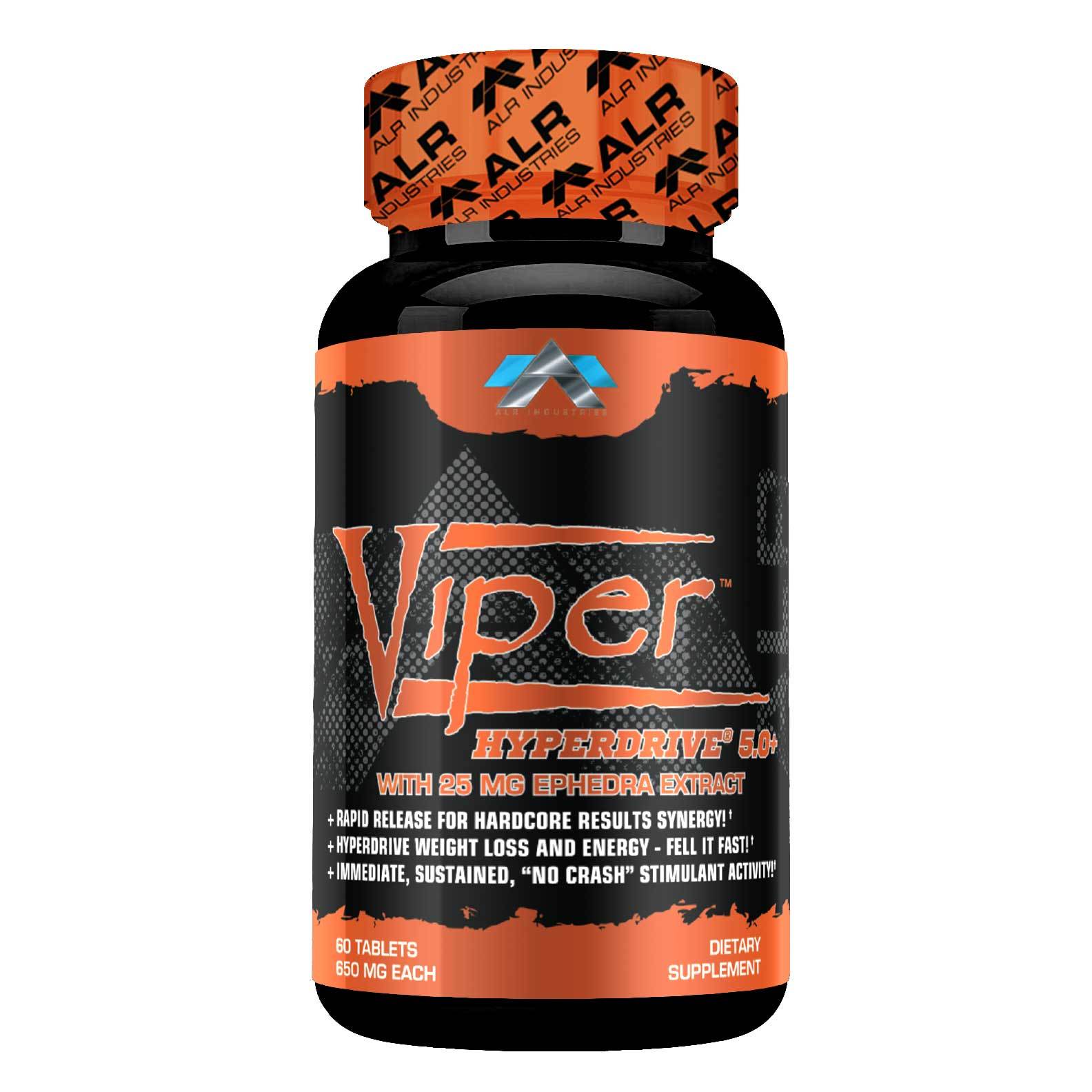 ALRI Viper Hyperdrive 5.0+ 60 Caps Diet/Energy ALRI (ALR Industries)  (1059272982571)