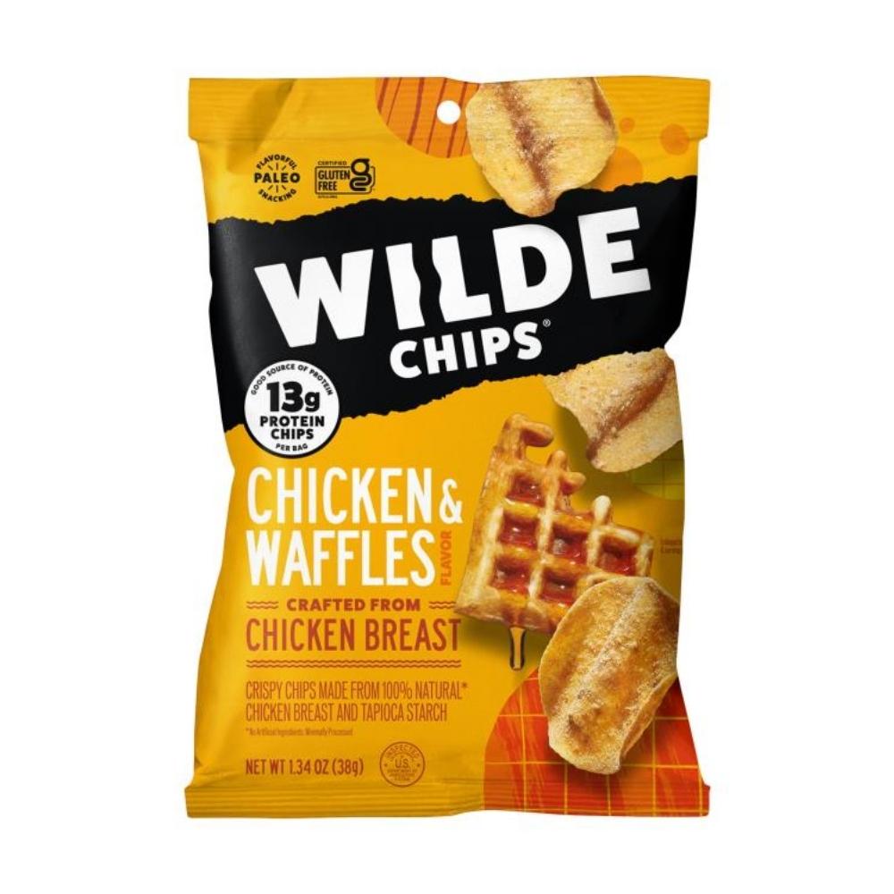 Wilde Protein Chips 8/box Foods Juices Wilde Chicken and Waffles 