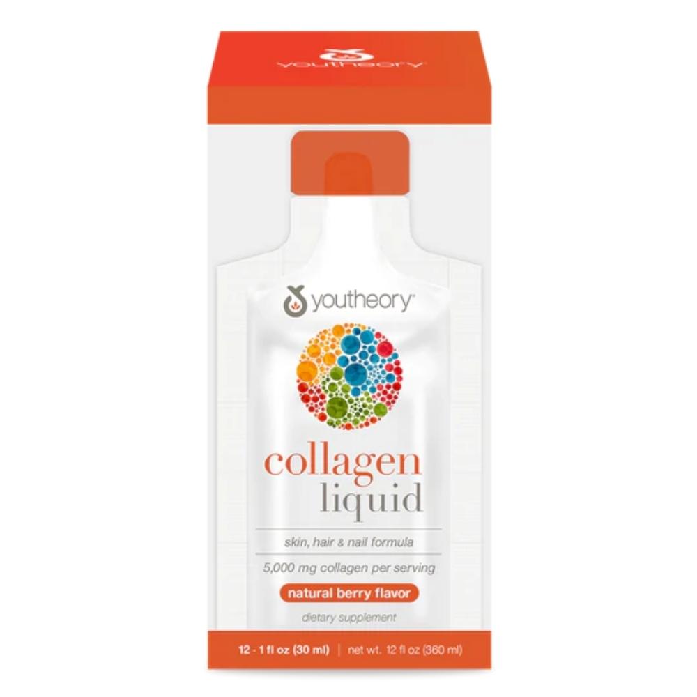 YouTheory Collagen Liquid Packets 12/1oz Specialty Health Products YouTheory 