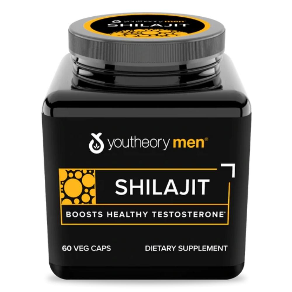 YouTheory Men's Shilajit Advanced 60 Veggie Capsules Herbs YouTheory 