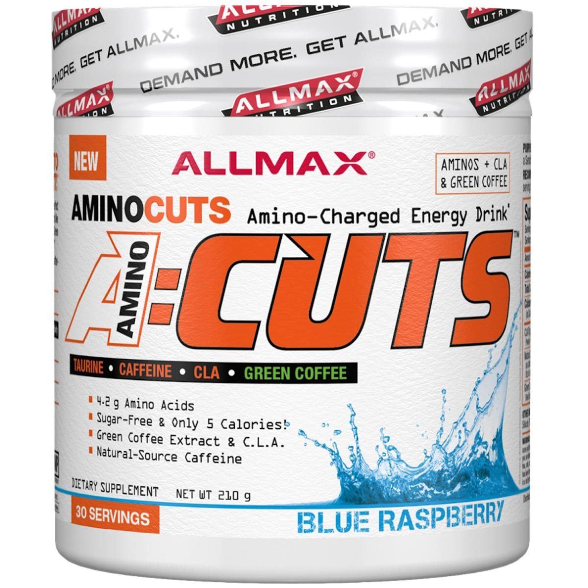 Allmax Nutrition A:Cuts 30 Servings Amino Acids Allmax Nutrition Blue Raspberry  (1059193946155)