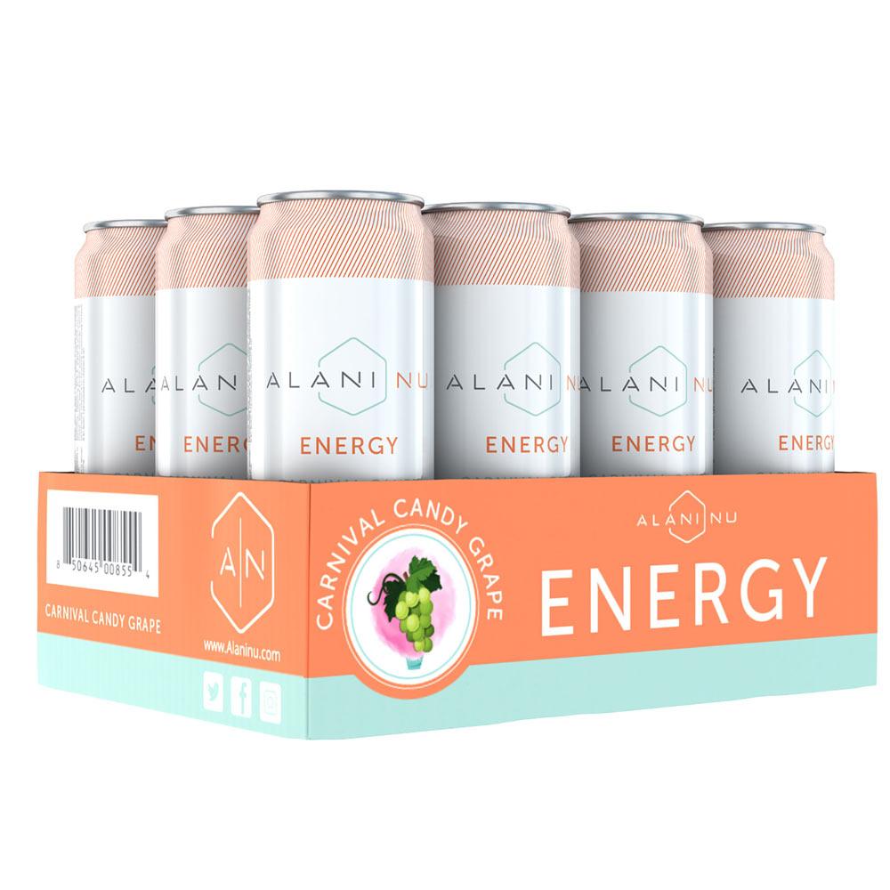 Alani Nu Energy RTD 12/Case Drinks Alani Nu Carnival Candy Grape  (4407836246081)