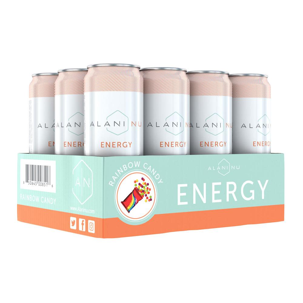Alani Nu Energy RTD 12/Case Drinks Alani Nu Rainbow Candy  (4407836246081)