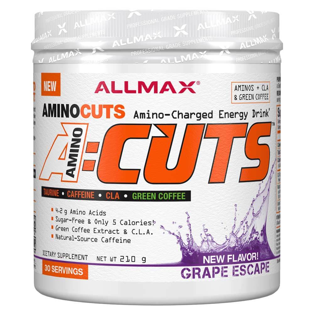 Allmax Nutrition A:Cuts 30 Servings Amino Acids Allmax Nutrition Grape  (1059193946155)