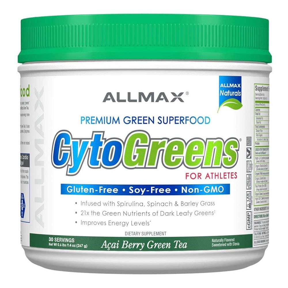Allmax Nutrition CytoGreens For Athletes Acai Berry Green Tea 30 Servings Greens / Super Foods Allmax Nutrition 