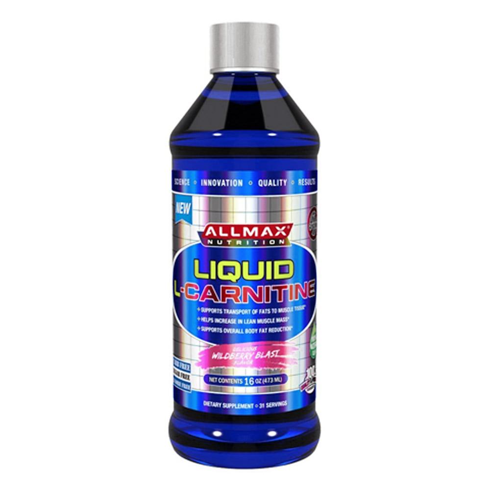 Allmax Nutrition Liquid L-Carnitine 16 Oz Amino Acids Allmax Nutrition Vanilla  (1059256172587)