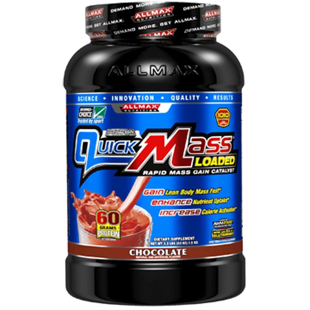 Allmax Nutrition QuickMass Loaded 3.3 Lbs Allmax Nutrition Chocolate  (1058738962475)