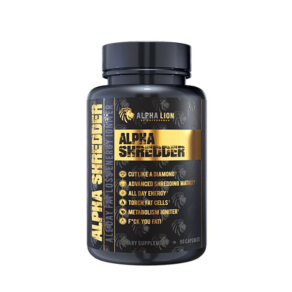 Alpha Lion Alpha Shredder 90 Capsules Fat Burner Alpha Lion  (4333971406913)