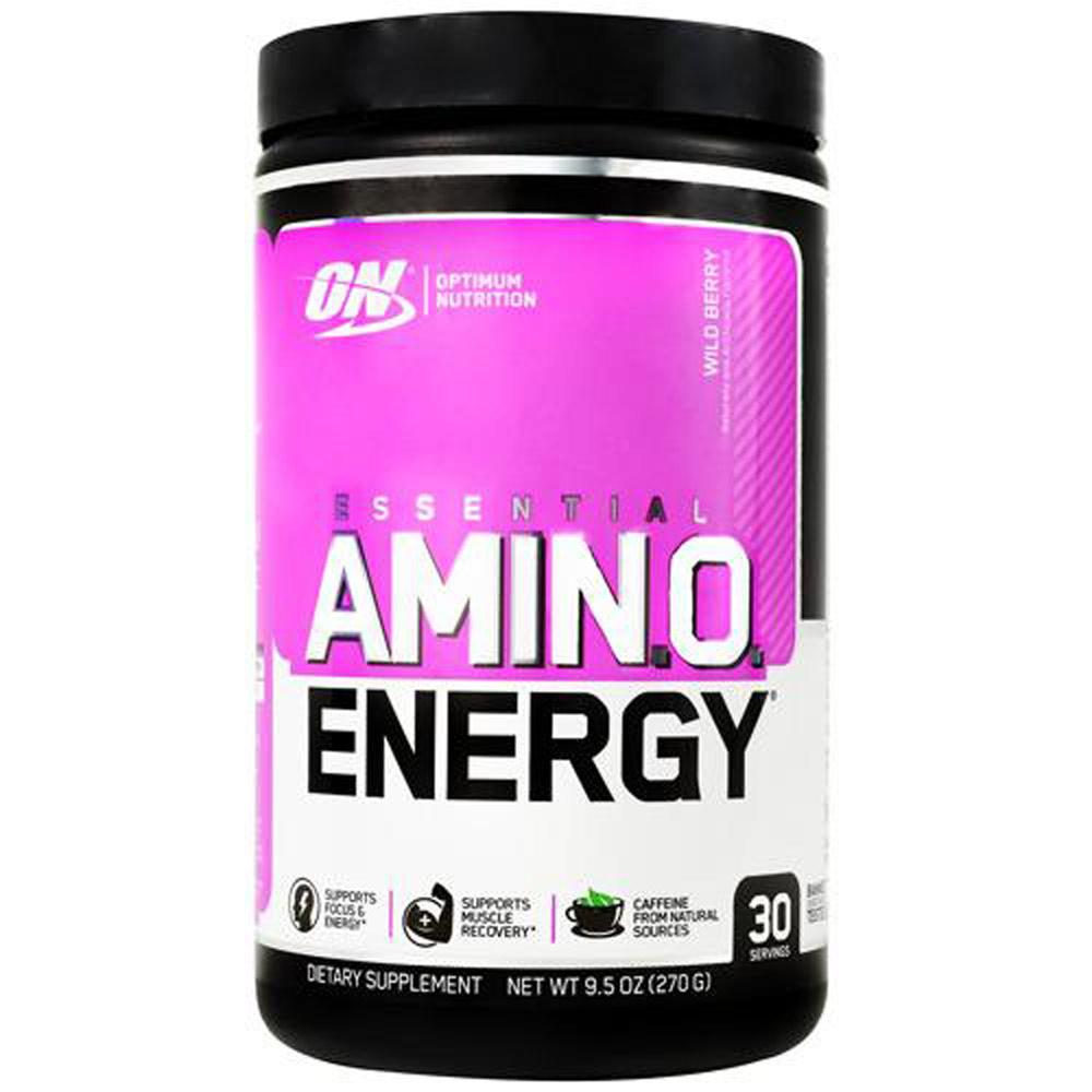 Optimum Nutrition Amino Energy 30 Servings Amino Acids Optimum Nutrition Wildberry  (1058577481771)