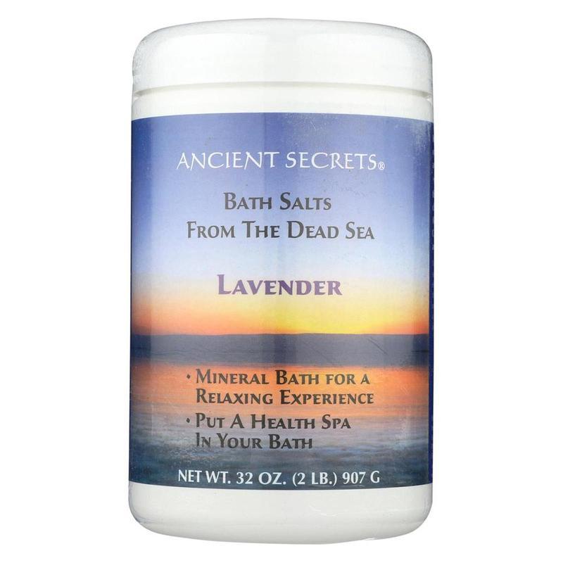 Ancient Secrets Bath Salts Lavender 2LBS Specialty Health Products Ancient Secrets 
