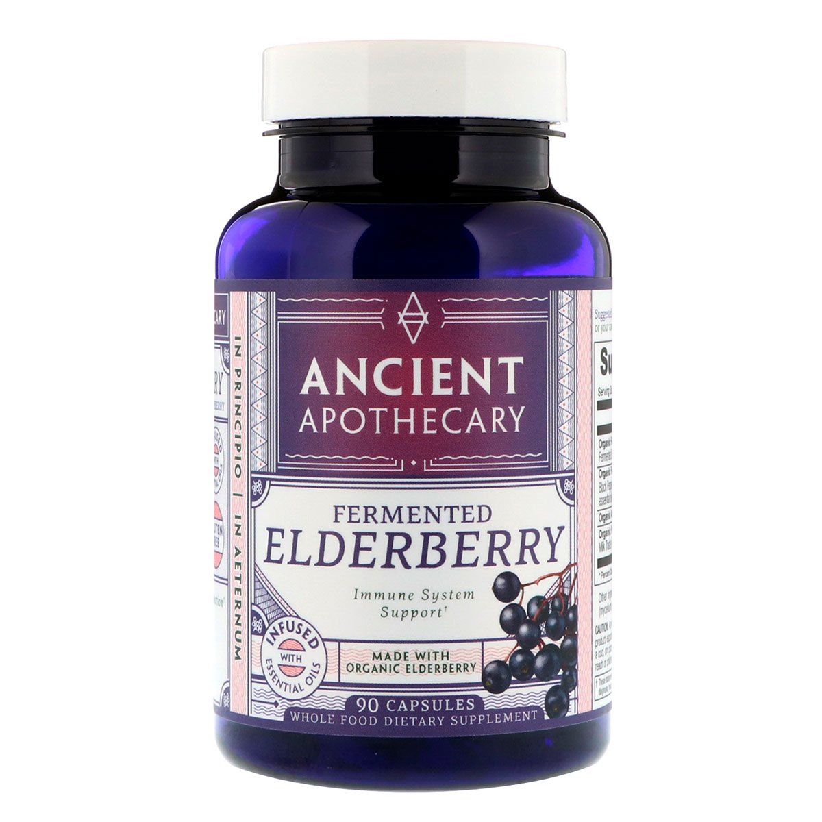 Ancient Apothecary Elderberry 90C Specialty Health Products Ancient Apothecary  (1399372873771)