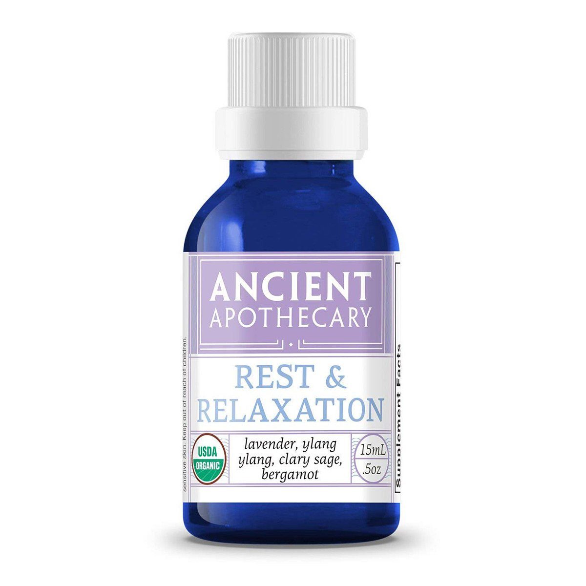 Ancient Apothecary Rest & Relaxation Oil .5 Oz Specialty Health Products Ancient Apothecary  (1399373594667)