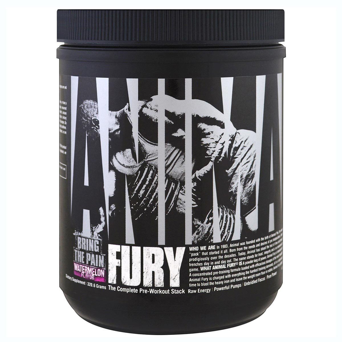 Universal Animal Fury 20 Servings Pre-workout Universal Watermelon  (1059279470635)