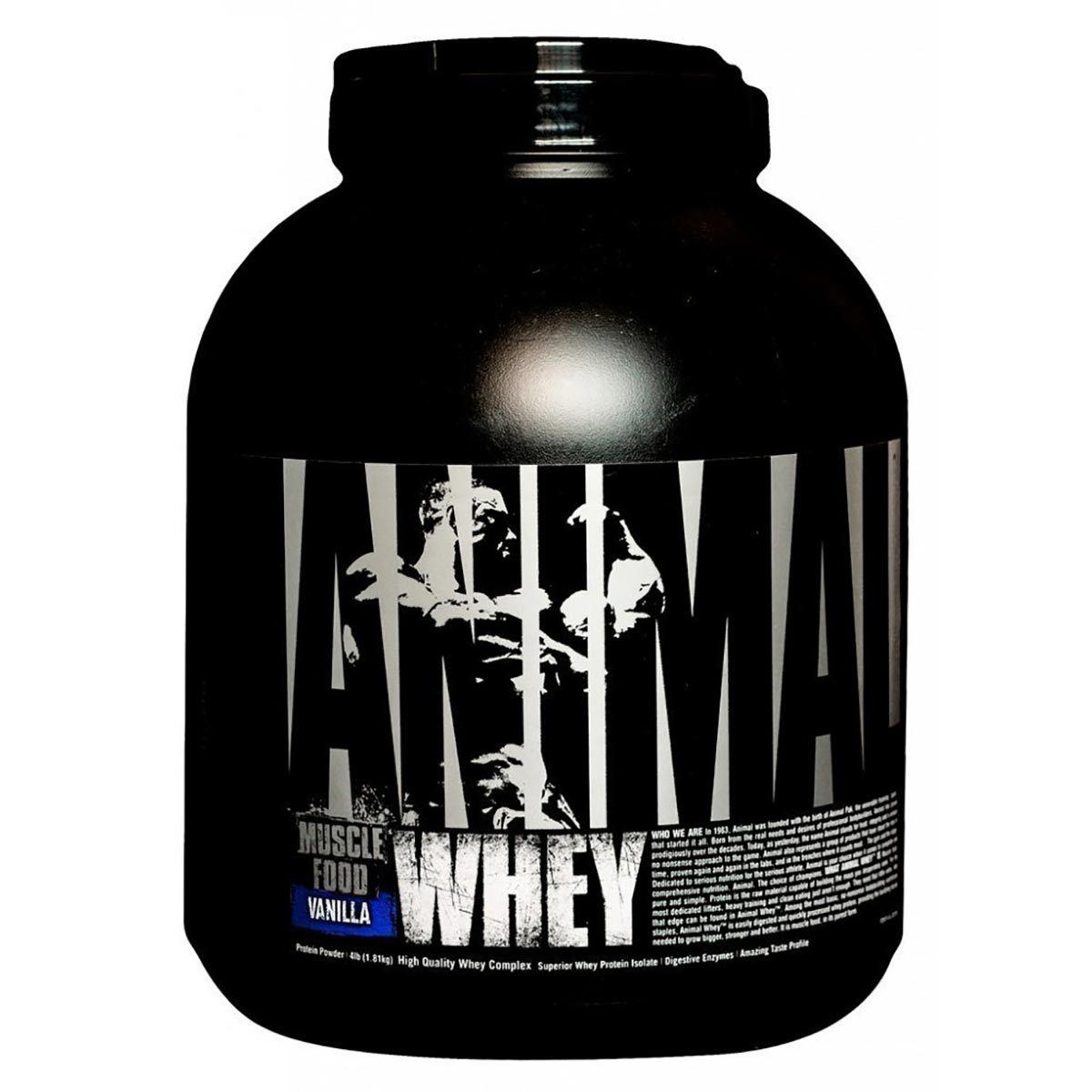 Universal Animal Whey 4lbs Protein Universal Vanilla  (1059331997739)